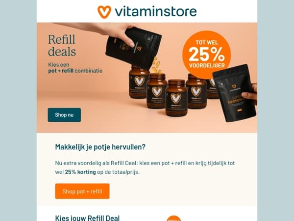 Tot 25% voordeliger!