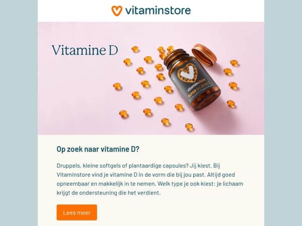 Ontdek welk Vitamine D supplement bij jou past