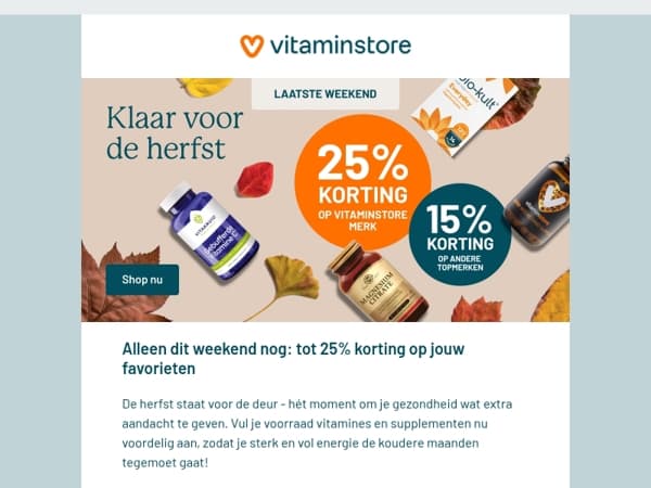 Is jouw voorraad al aangevuld?