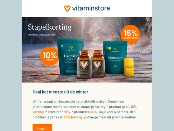 Koude dagen? Zo blijf jij in topvorm