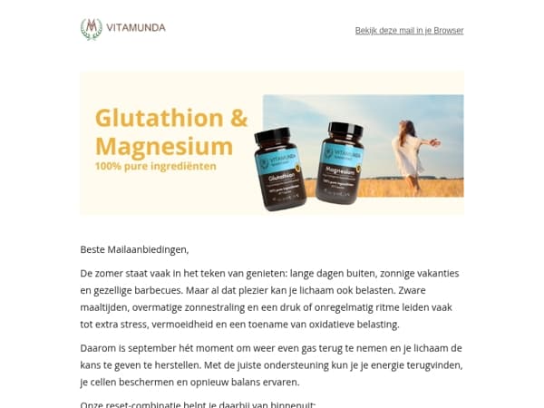 Zon, BBQ, stress? Tijd voor een reset 🔄