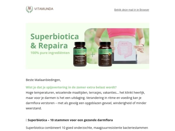 Verstoorde spijsvertering door zomerstress?