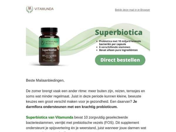 Zomers ritme, gezonde darmen 🌿 Kleine gewoontes, groot verschil