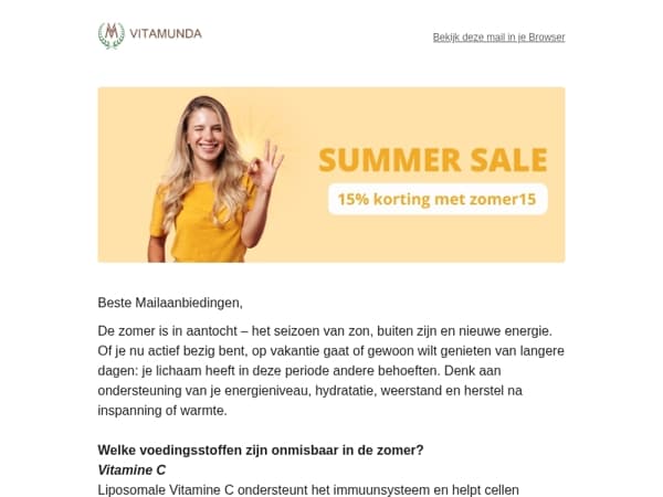 Jouw essentials voor een energieke zomer!