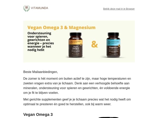 Sporten in de zomer – wat je lichaam dan extra nodig heeft