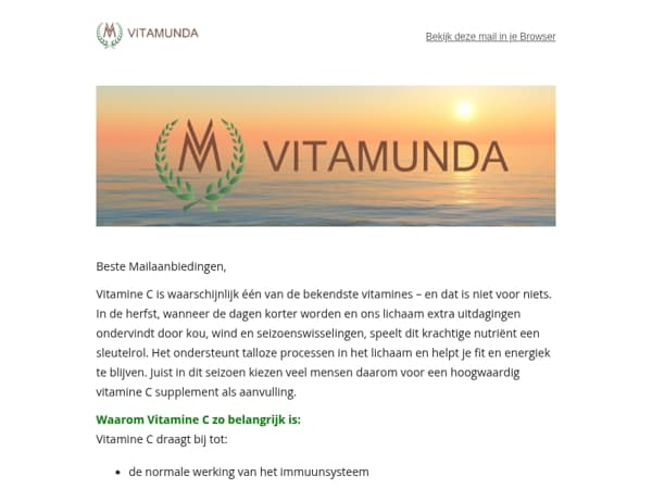 ✨ Waarom Vitamine C onmisbaar is