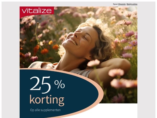 Profiteer van 25% zomerkorting ☀️