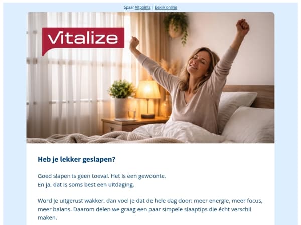 Moe? Kijk naar je slaap
