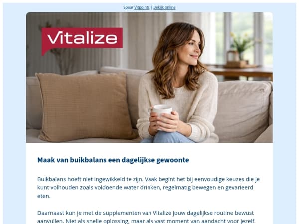 Hoe voelt jouw buik vandaag?