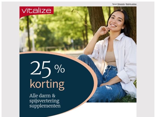 25% korting; alleen vandaag nog ⏰