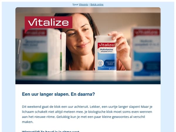 Een uurtje extra. Wat doe jij ermee?
