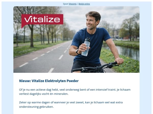 Soms heeft je lichaam meer nodig dan alleen water 💧