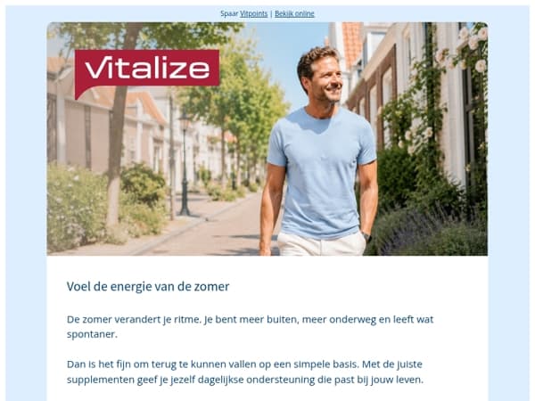 Voel de energie van de zomer