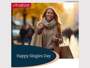 Singles Day ❤️ deals