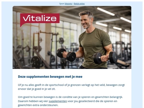 Deze supplementen bewegen met je mee