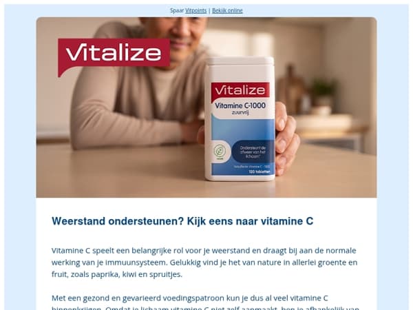 Weerstand ondersteunen? Kijk eens naar vitamine C