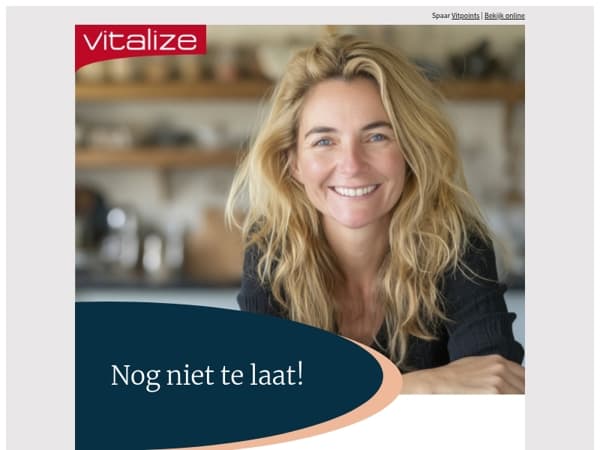 25% korting: Je bent nog niet te laat