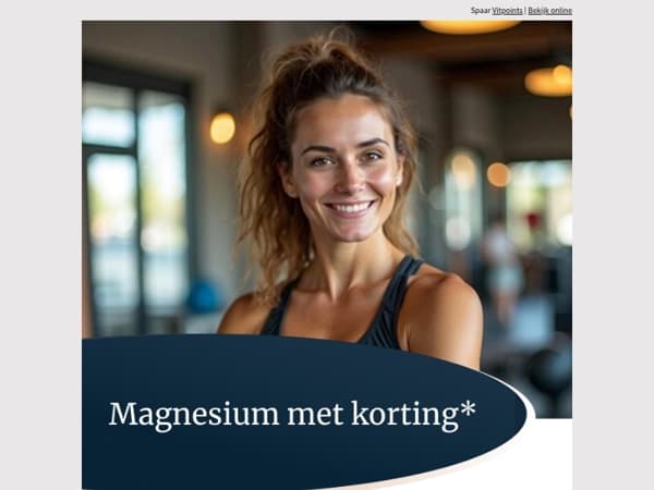 Magnesium met korting