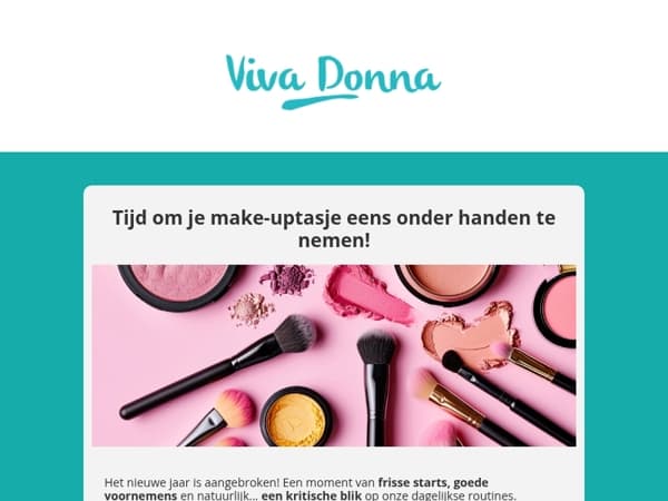 Tijd om je make-uptasje eens onder handen te nemen
