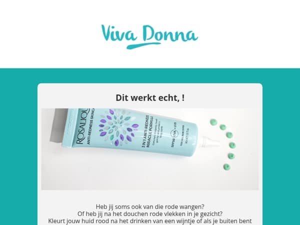 Dit helpt echt tegen een rode, vlekkerige huid