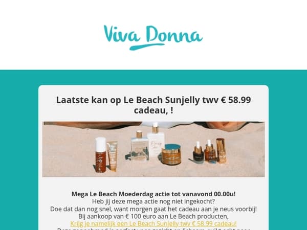 De Mega actie loopt bijna af, dus loop geen groot cadeau mis!
