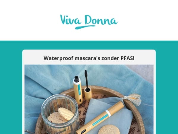 Eindelijk is er een waterproofmascara zonder PFAS!