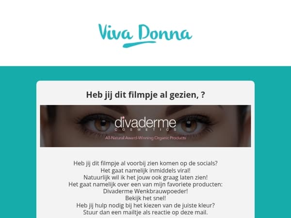 Dit filmpje van Viva Donna gaat Viral!