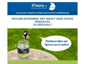🥜 Pindakaas voor vogels