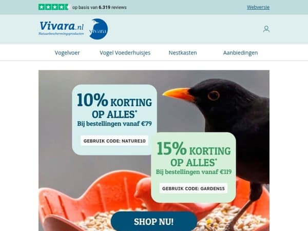 👛 Krijg nu 15% korting op alles