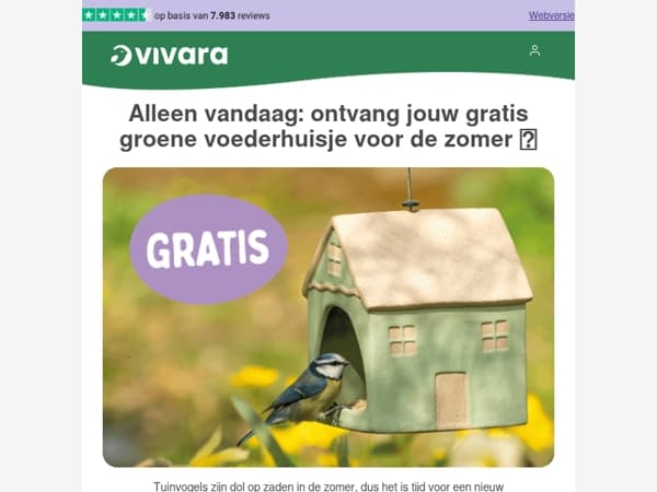 🎁 Alleen vandaag: GRATIS cadeau