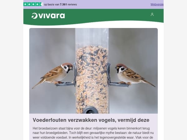 ❄️4 voedertips voor de late winter