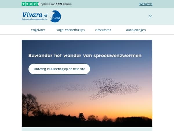 🐦‍⬛ Heb je het herfstspektakel al gezien?