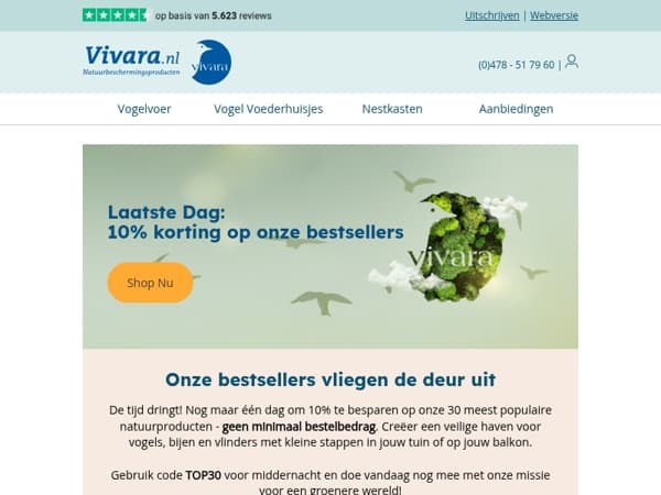⚡Laatste uren - 10% korting op onze bestsellers eindigt vannacht