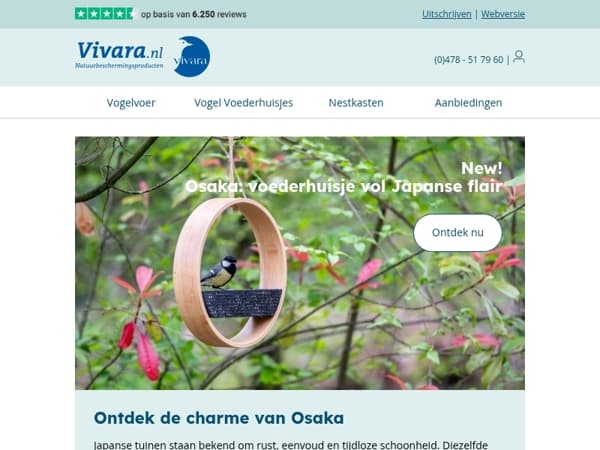Nieuw 🌸 Osaka voederhuis