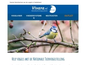 Help vogels met de Tuinvogeltelling! 🐦
