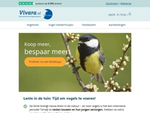Beperkte Tijd Voorjaarsactie: tot 25% korting