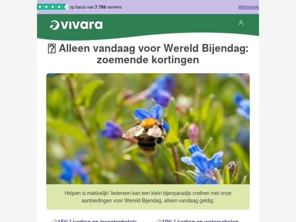 🐝 Verrassing voor Wereld Bijendag