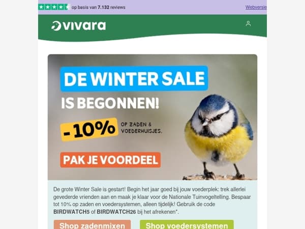 ❄️5 fouten die vogels in gevaar brengen