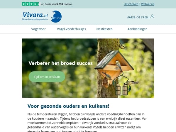 Nieuw leven ondersteunen 🪺 met het juiste voer