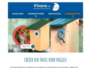 🐦 Het broedseizoen begint