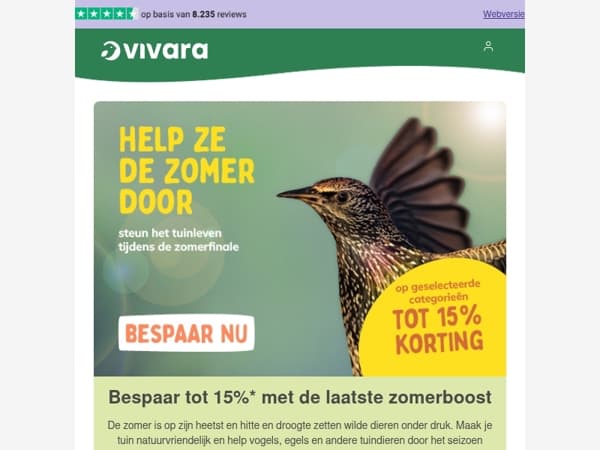 ☀️ SOS-zomerhulp voor wilde dieren