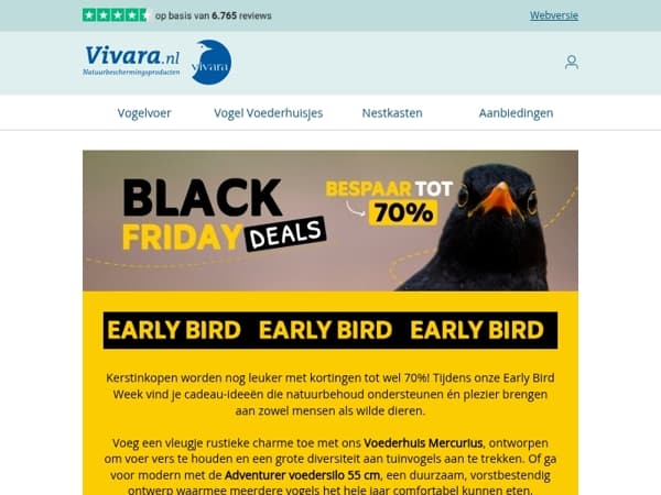 💥 Vroege vogels besparen groots!