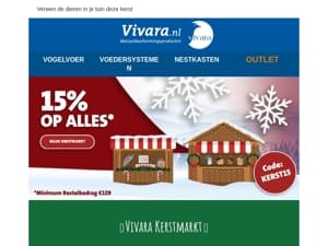 🎄Tot 15% korting op alles!