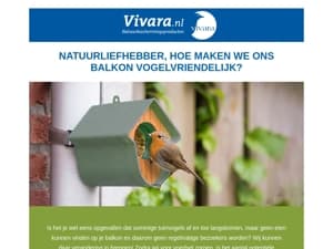🐦Vogels op je balkon