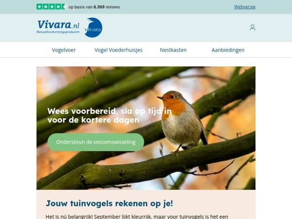 🍁 Herfstboost voor tuinvogels