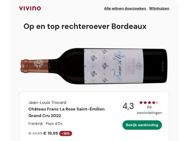 🇫🇷 Saint-Émilion Grand Cru met een super prijs-kwaliteitverhouding