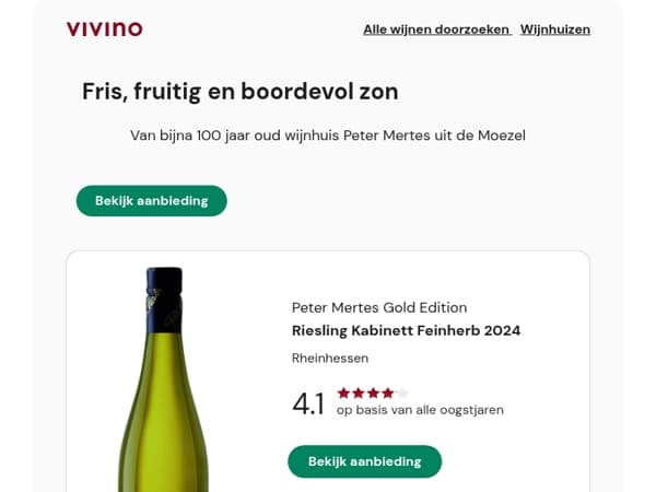 Riesling-koning voor minder dan een tientje ⭐️ 