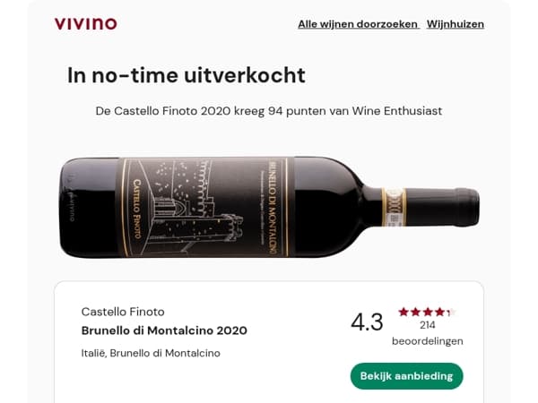 Nu met de juiste link: Uitzonderlijke Brunello uit topjaar