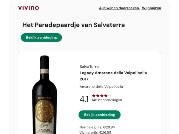 Bespaar 23%: 4,2★ Volle en krachtige Amarone