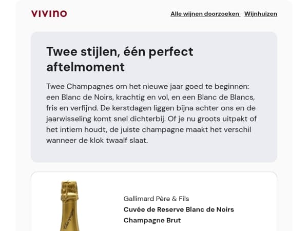 Twee champagnes, één moment: klaar voor de jaarwisseling 🍾